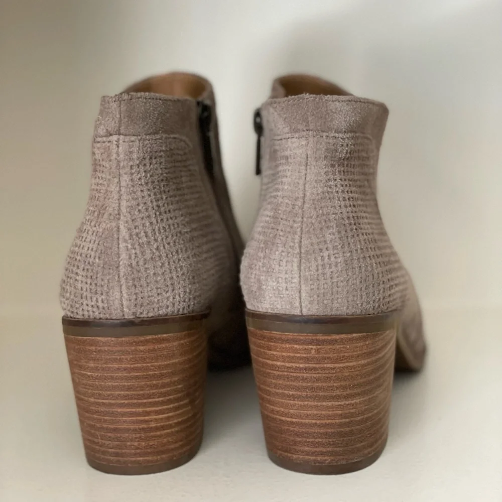 Lucky Brand Ponic Suede Ankle Boots 10 M - Picture 2 of 12